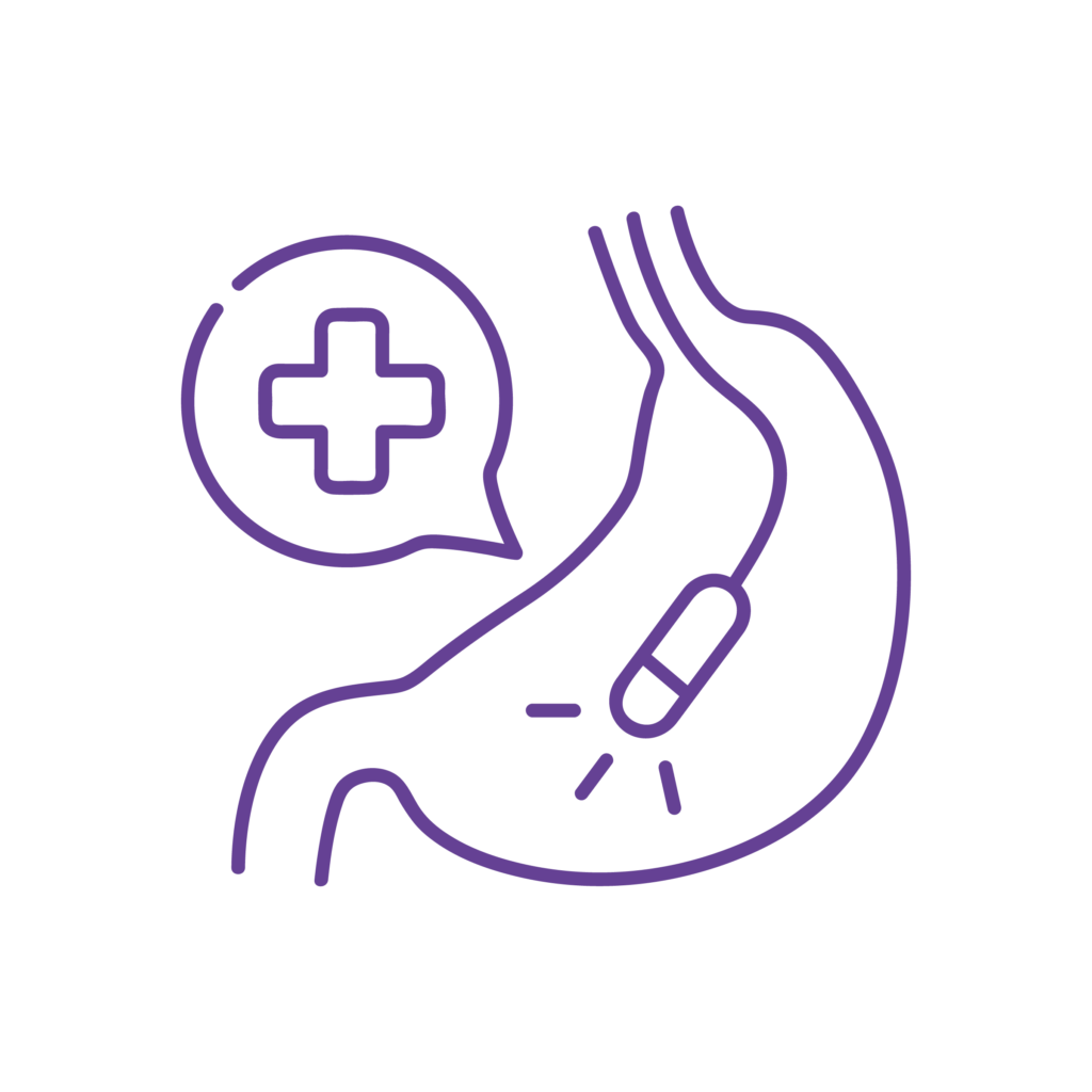 Icona illustrativa del servizio di endoscopia della Clinica Veterinaria Marengo