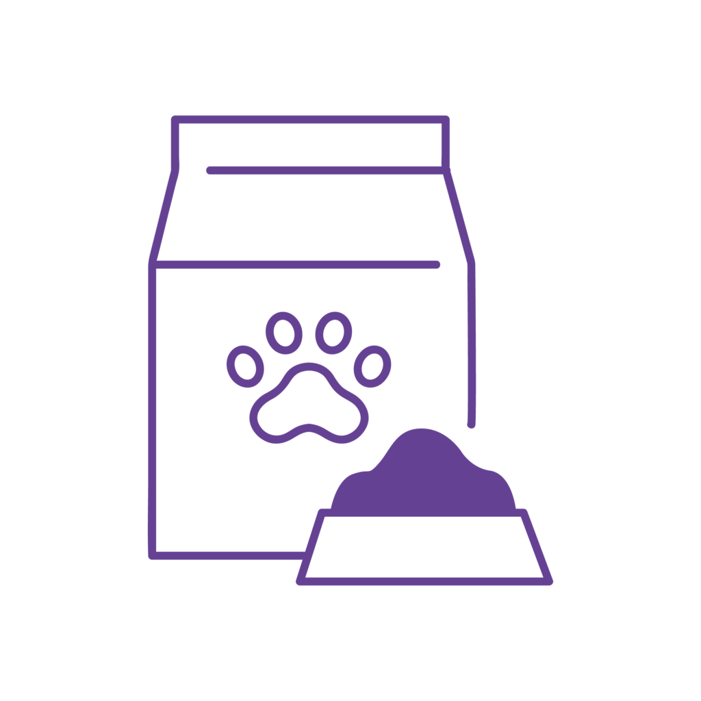 Icona illustrativa del servizio di nutrizione e dietologia della Clinica Veterinaria Marengo